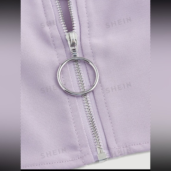 Lavender two piece co-ord pant set - Picture 3 of 4